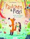 Auf dem gezeichneten Cover des Kinderbuches „Paulchen und Pieks – Heute vertragen wir uns wieder“ sieht man in der Mitte die beiden Freunde Fuchs Paulchen und Igel Pieks, die im Wald auf einem Spielplatz sind.