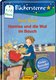 Das Bild zeigt das Cover des Buches "Hannes und die Wut im Bauch". Darauf sieht man einen blonden Jungen, der in einer Küche steht und Kuchen backen möchte. Er verrührt mit dem Rührgerät Zutaten in einer Schüssel. Der Teig spritzt aus der Schüssel.