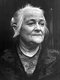 Schwarz-weiß Bild von Clara Zetkin