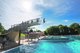 Sprungturm im Freibad Killesberg.