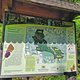 Das Bild zeigt eine Ansichtstafel, auf der Wanderwege rund um Stuttgart gekennzeichnet sind.
