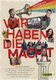 Cover des Buches "Wir haben die Macht". Es zeigt vor allem junge Menschen bei politischen Aktivitäten z.B. Demonstrationen und Reden halten.